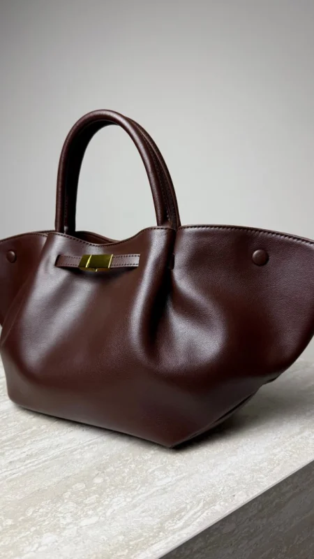 KOŽENÁ KABELKA BROWN