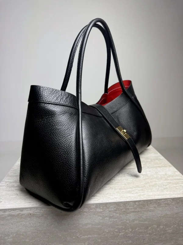 KOŽENÁ KABELKA BLACK II