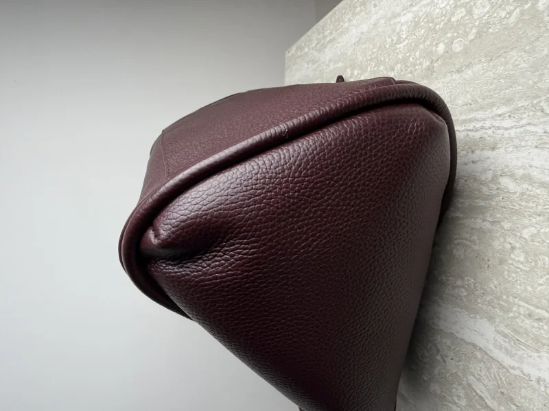 KOŽENÁ KABELKA BORDÓ II