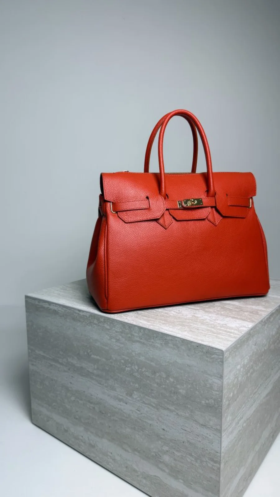 KOŽENÁ KABELKA ORANGE