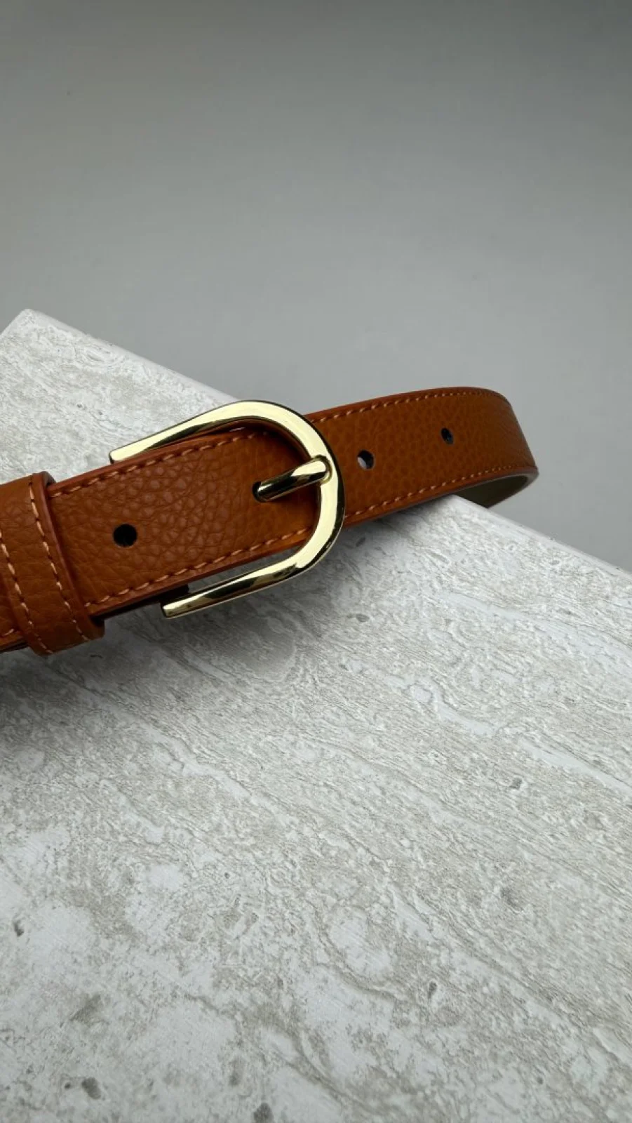 KOŽENÝ OPASEK CAMEL