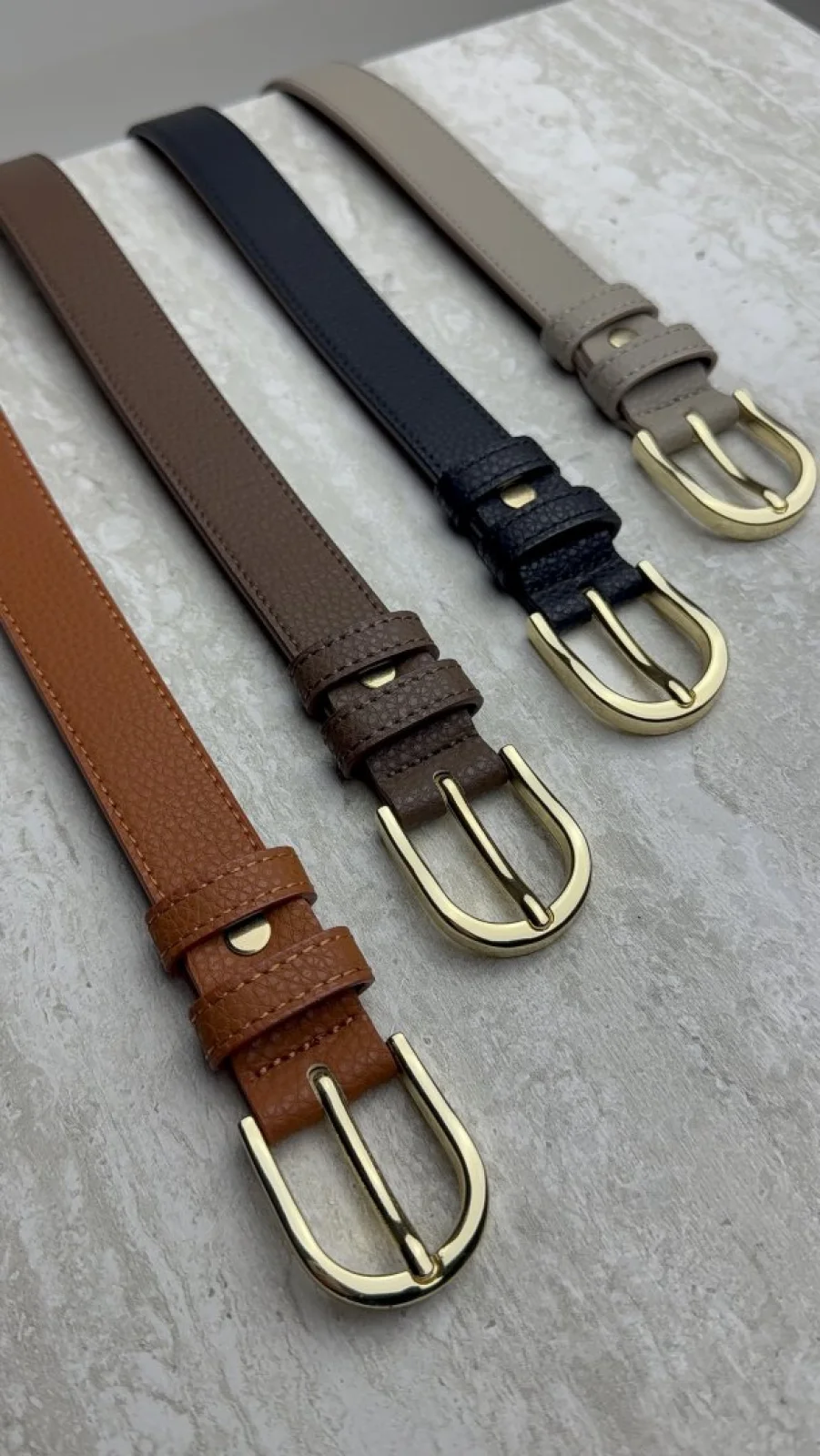 KOŽENÝ OPASEK HNĚDÝ