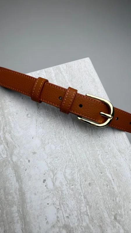 KOŽENÝ OPASEK CAMEL