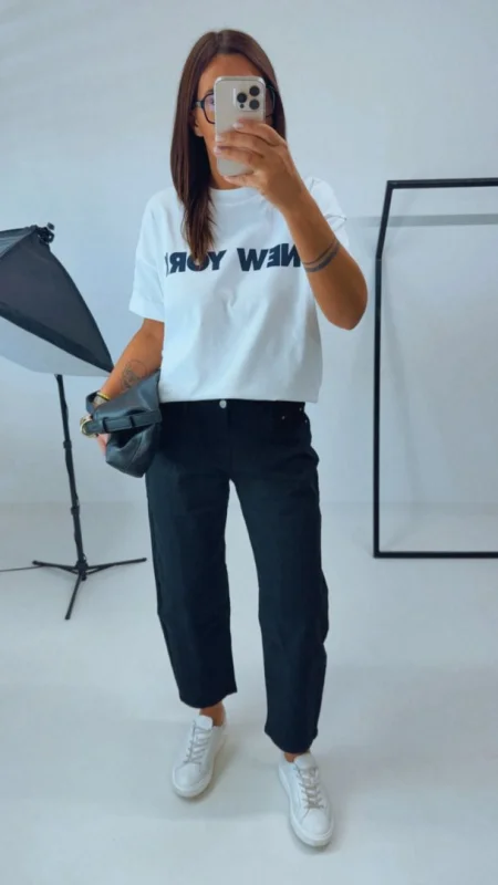 BARREL JEANS BLACK II