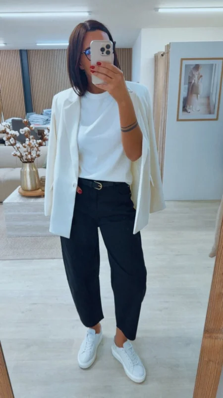 OVERSIZED SAKO CREAM