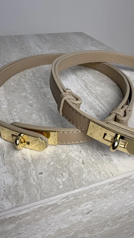 TAUPE POSUVNÝ OPASEK