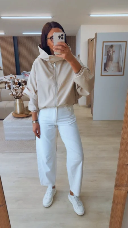 JARNÍ BUNDA BEIGE - PŘEDOBJEDNÁVKA!!