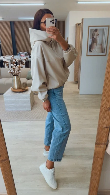 JARNÍ BUNDA BEIGE - PŘEDOBJEDNÁVKA!!