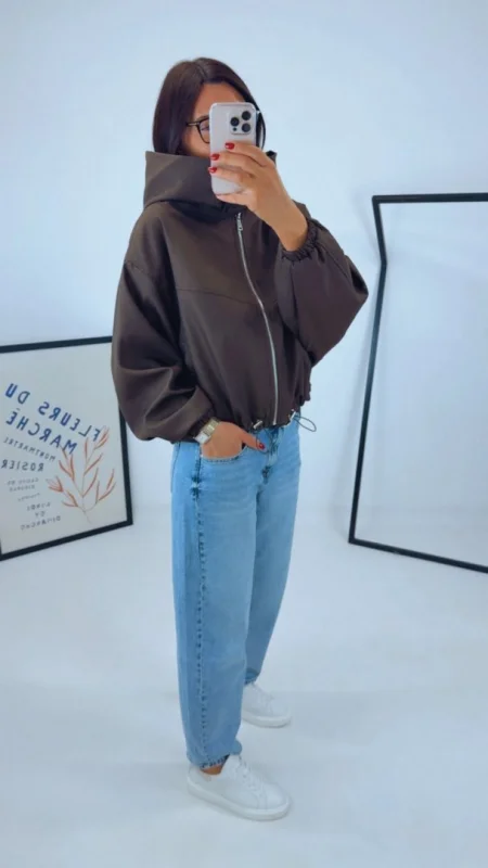 JARNÍ BUNDA HNĚDÁ