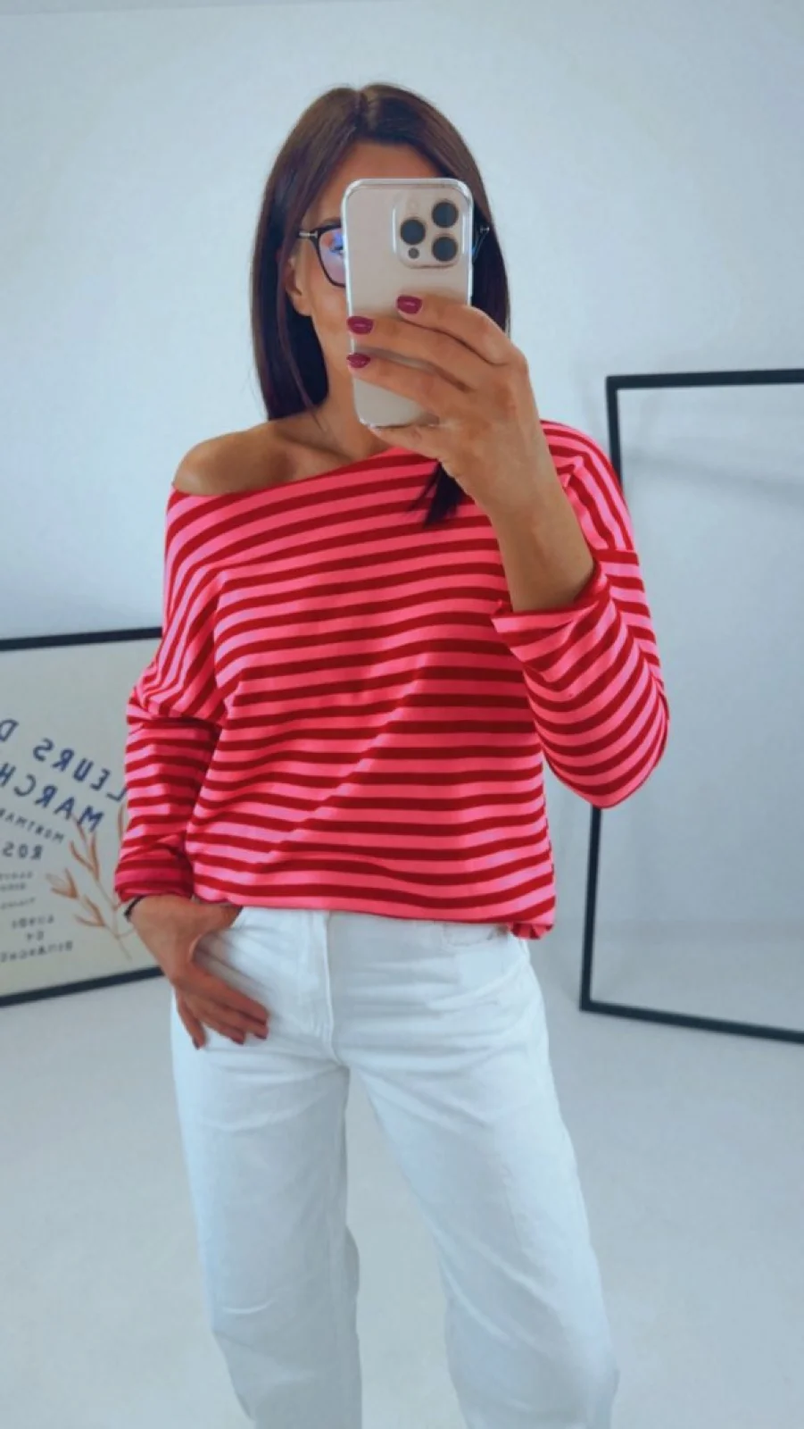 OVERSIZED TRIKO S PRUHY