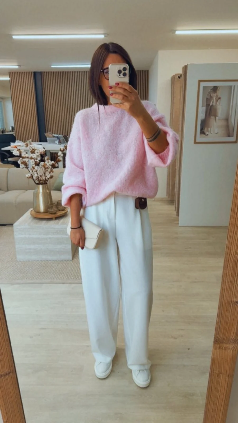 OVERSIZED SVETR PINK