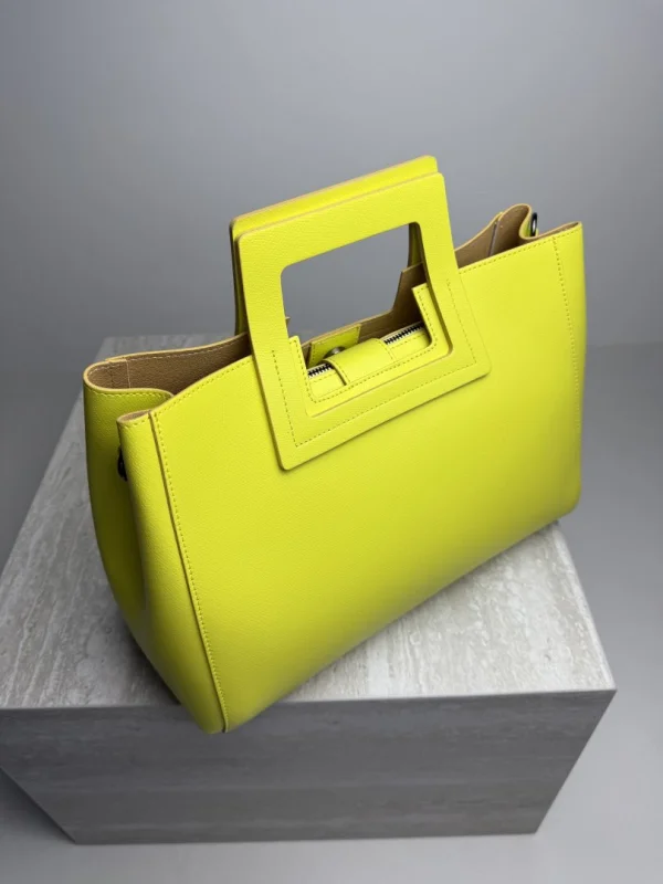 KOŽENÁ KABELKA YELLOW