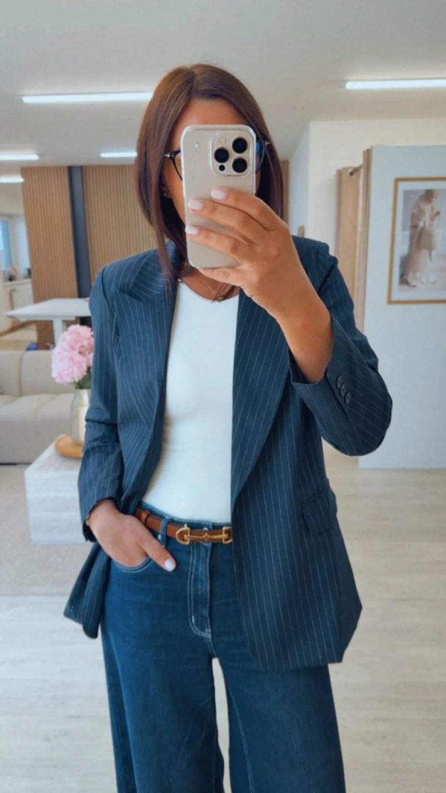 MODRÉ SAKO S PROUŽKY