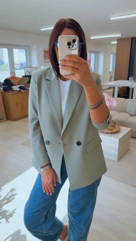 OLIVOVĚ ZELENÉ SAKO