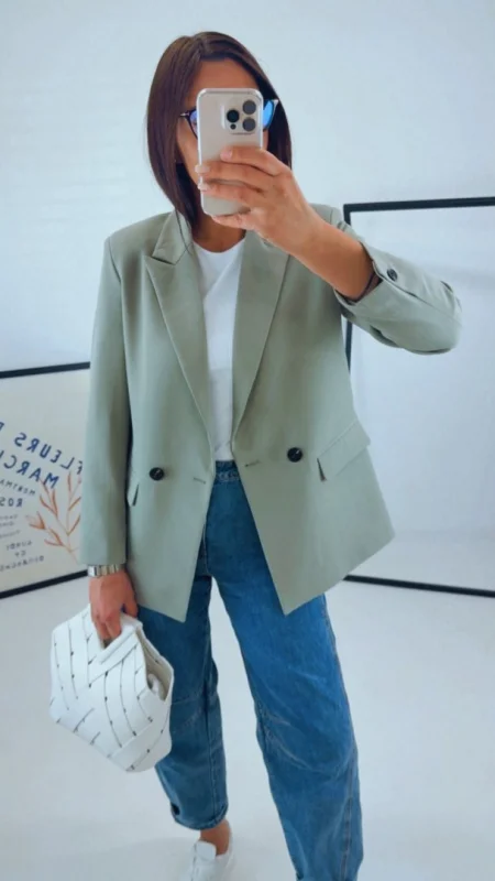 OLIVOVĚ ZELENÉ SAKO