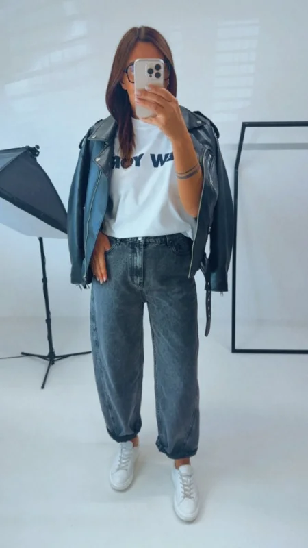 BARREL JEANS V