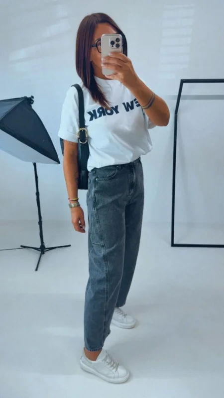 BARREL JEANS V