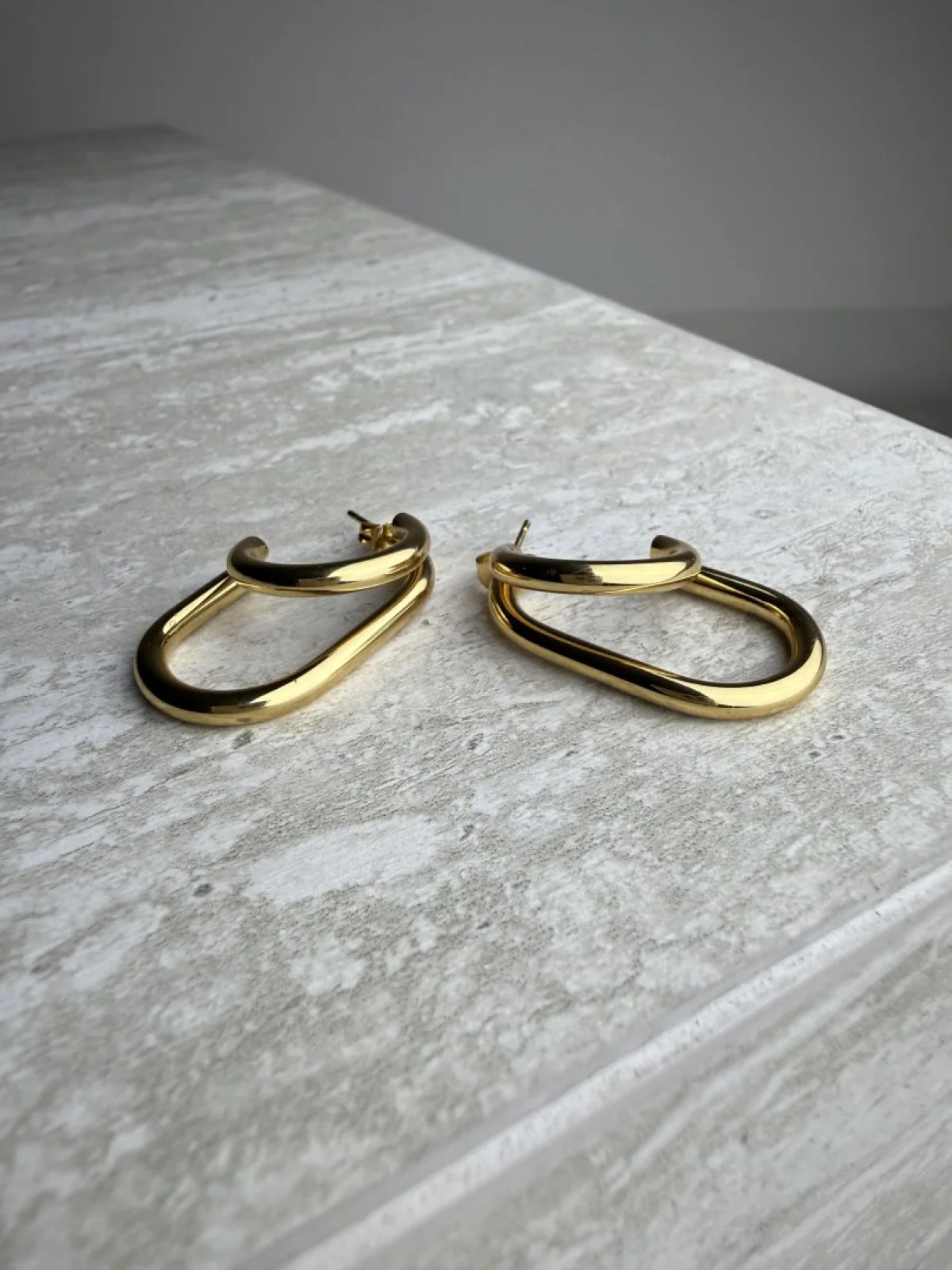 NAUŠNICE GOLD V