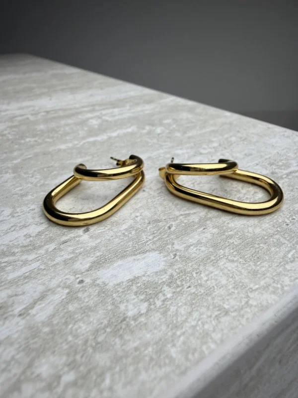 NAUŠNICE GOLD V