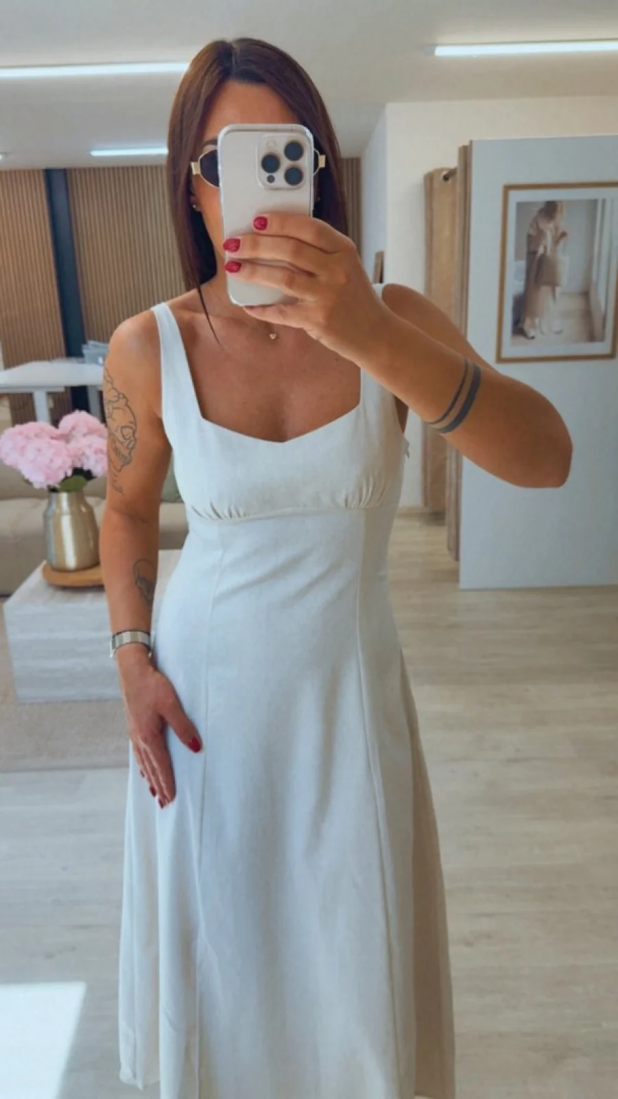 ŠATY LONG BEIGE