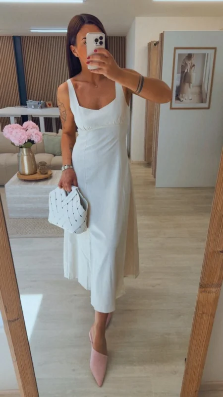 ŠATY LONG BEIGE
