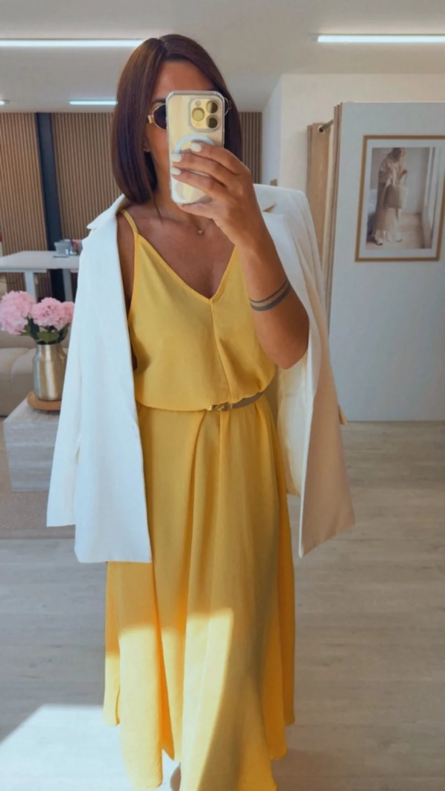MAXI ŠATY YELLOW