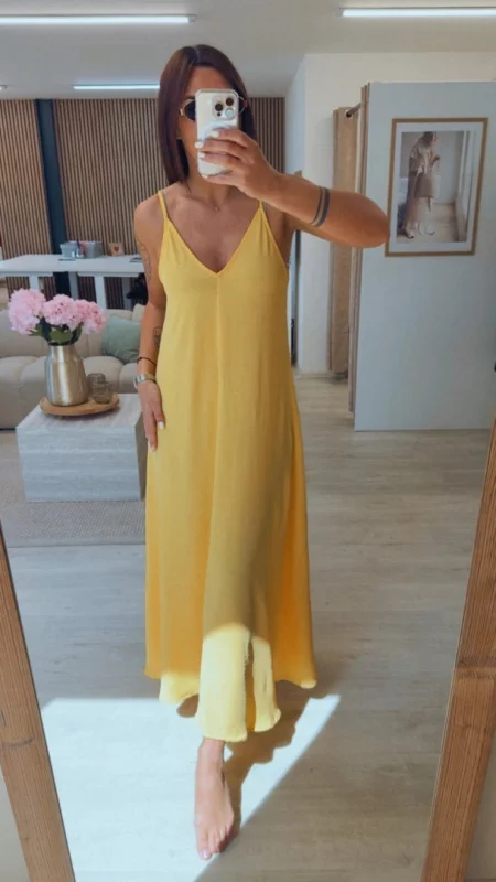 MAXI ŠATY YELLOW