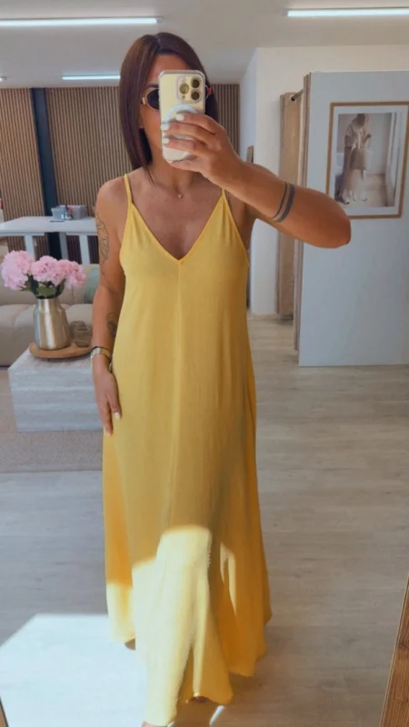 MAXI ŠATY YELLOW