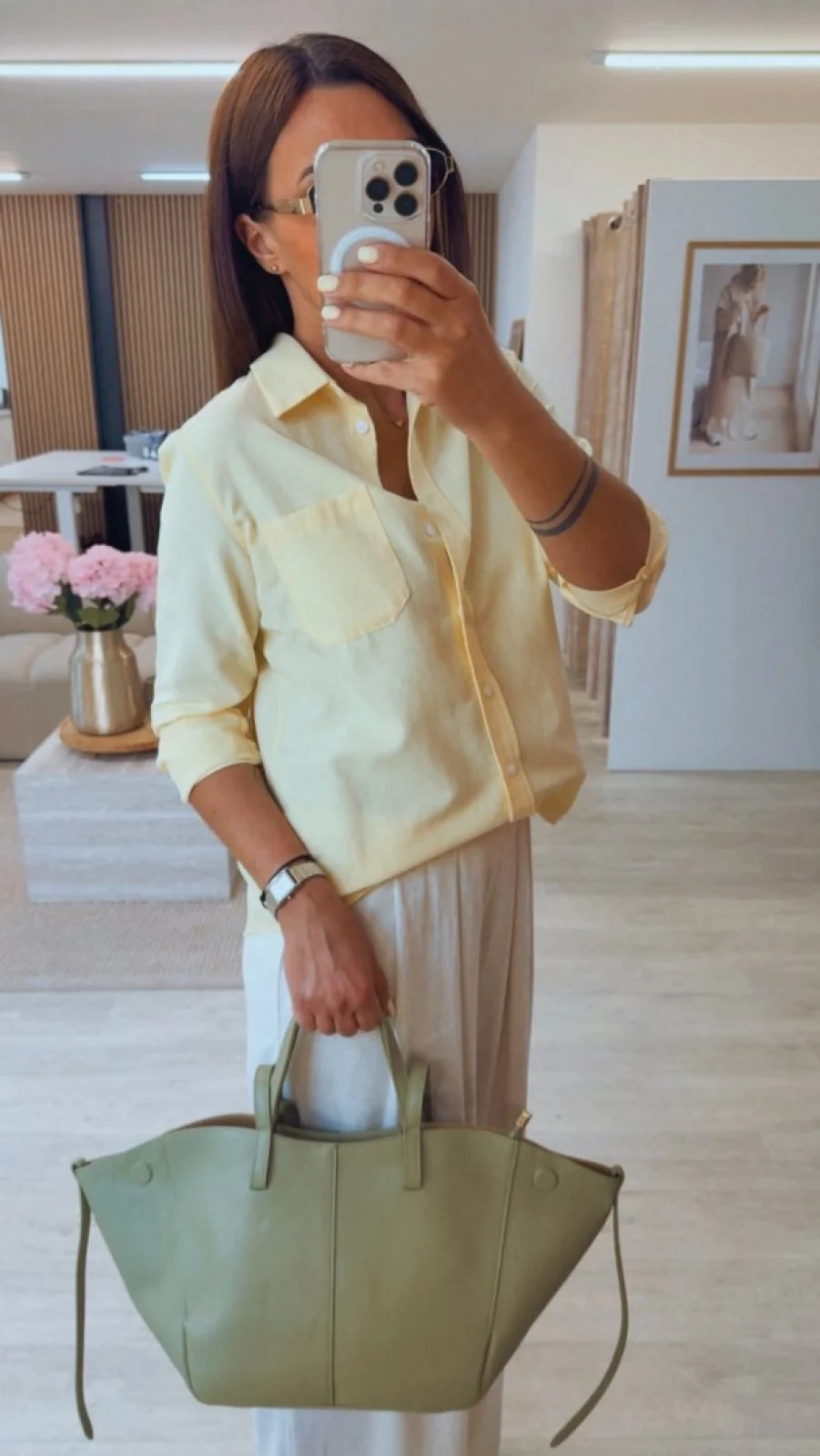BASIC KOŠILE YELLOW