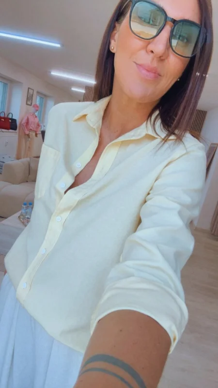 BASIC KOŠILE YELLOW
