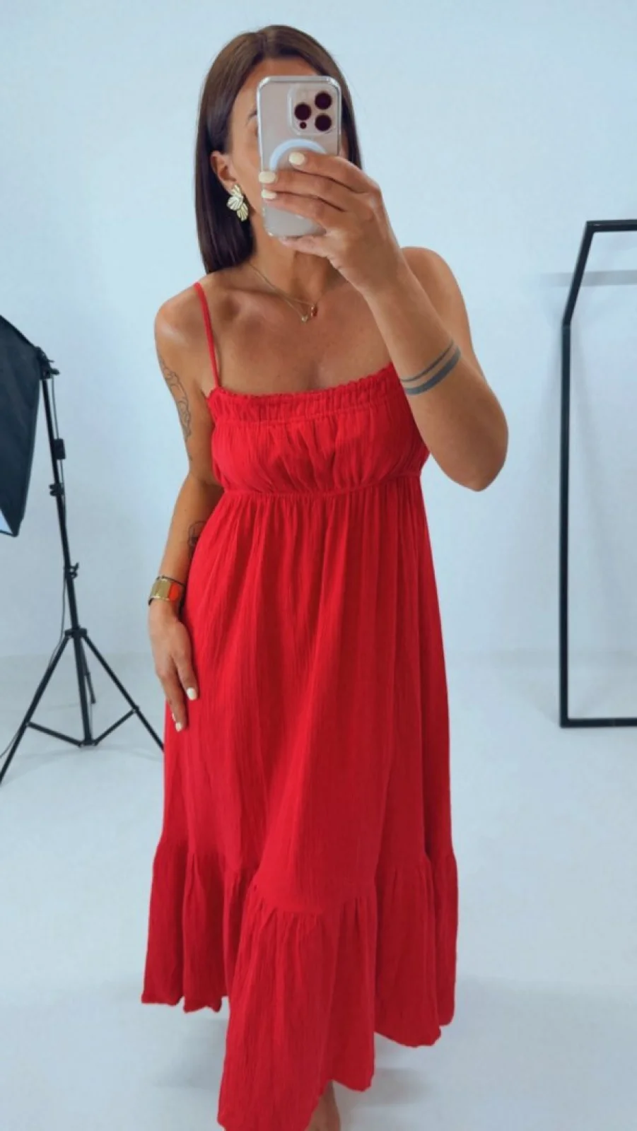 DLOUHÉ ŠATY CHERRY