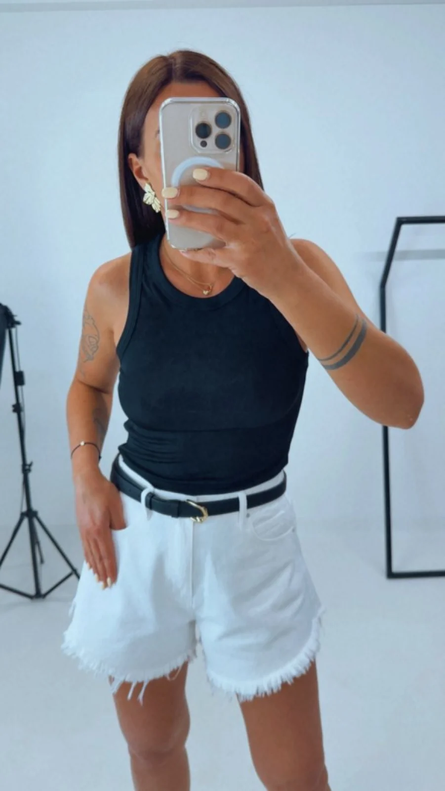 KRAŤASY DENIM WHITE