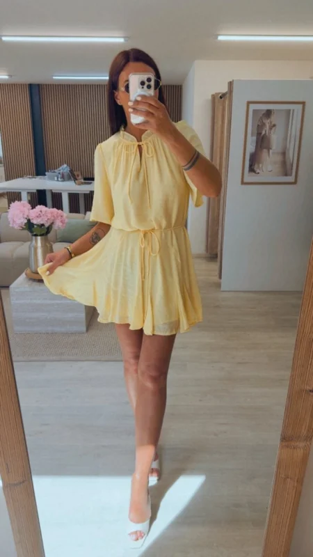 ŠATY YELLOW V