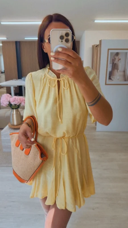 ŠATY YELLOW V