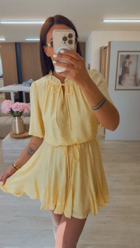 ŠATY YELLOW V