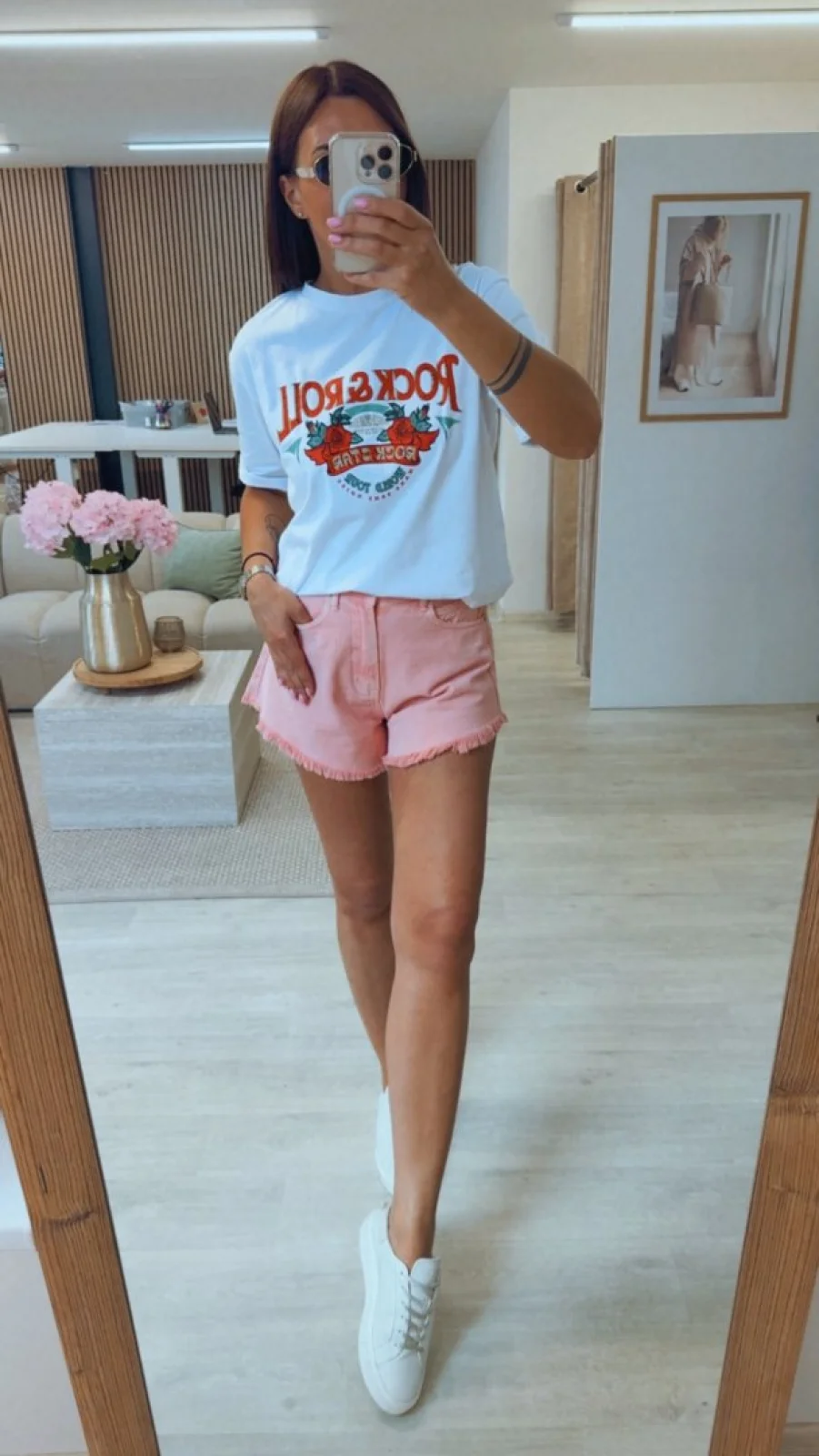 KRAŤASY DENIM PINK