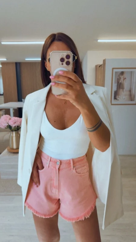 KRAŤASY DENIM PINK