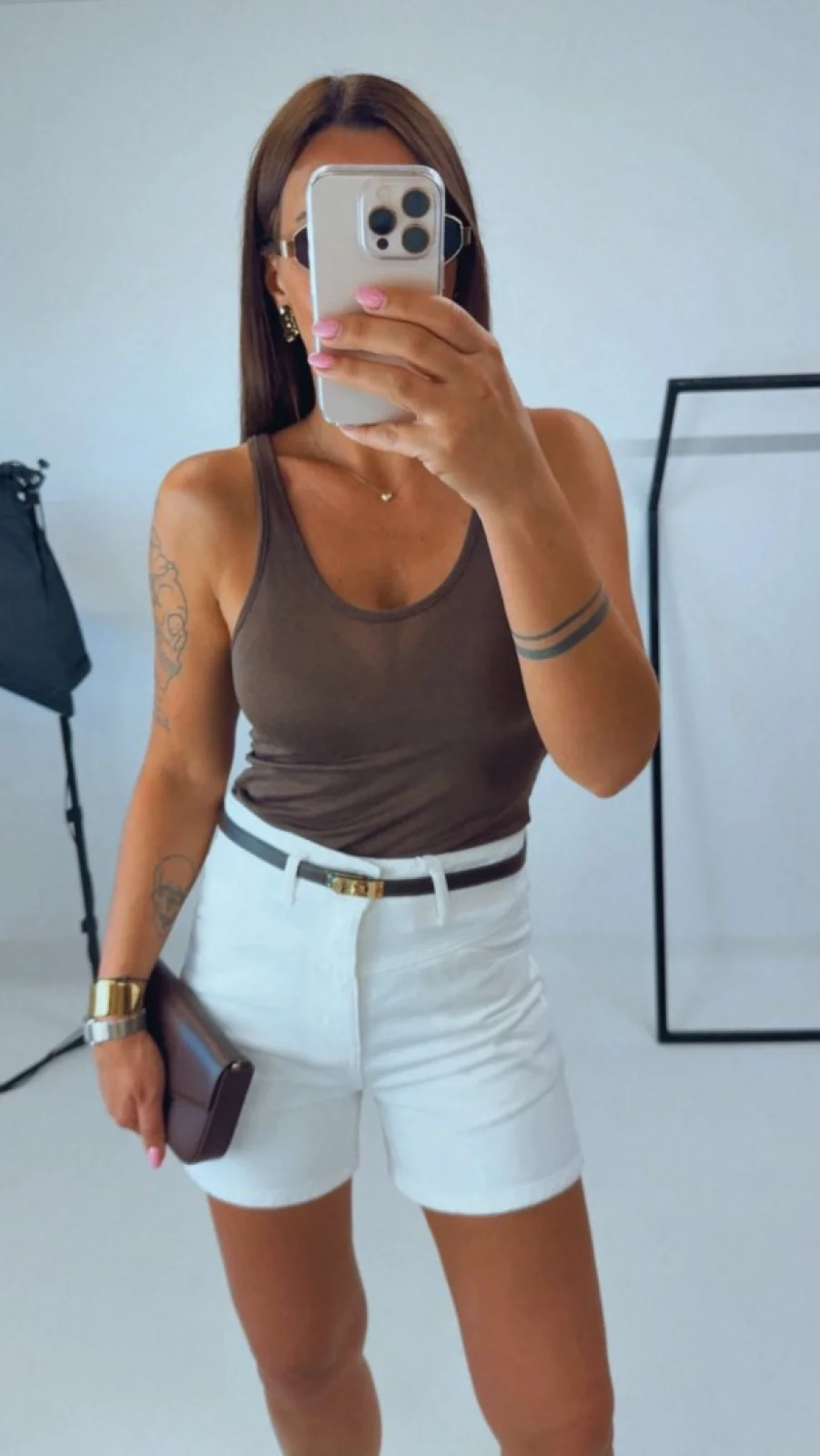 KRAŤASY DENIM WHITE II
