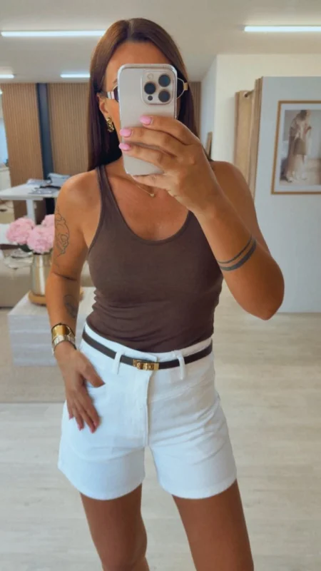 KRAŤASY DENIM WHITE II