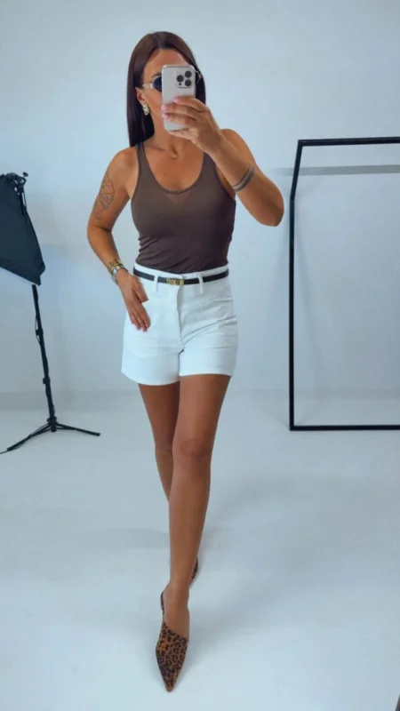 KRAŤASY DENIM WHITE II