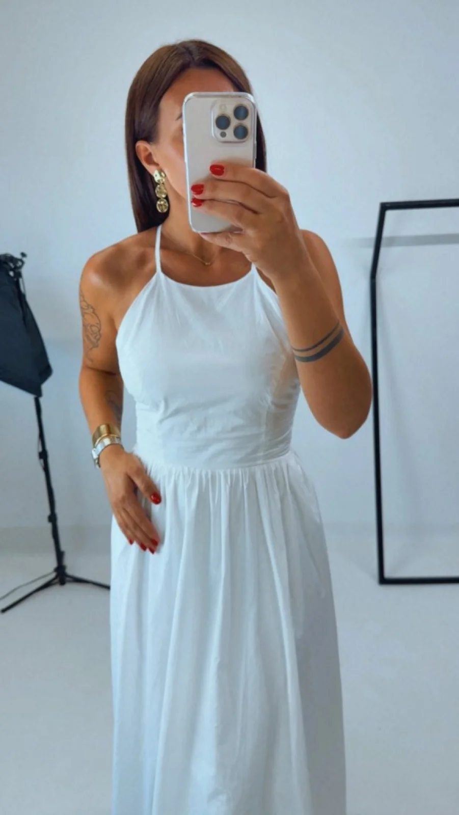 ŠATY LONG WHITE