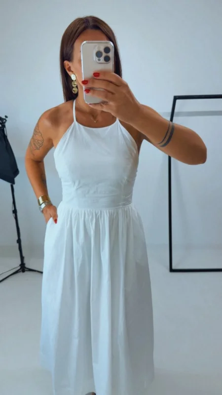 ŠATY LONG WHITE