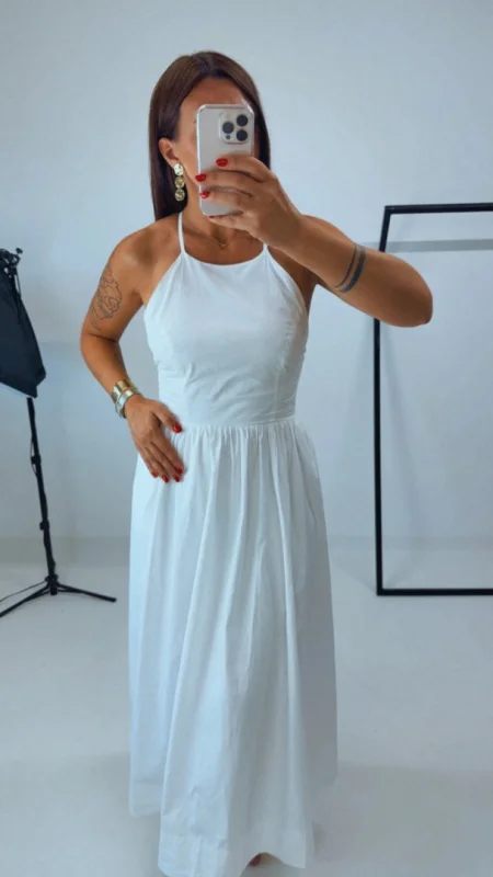 ŠATY LONG WHITE