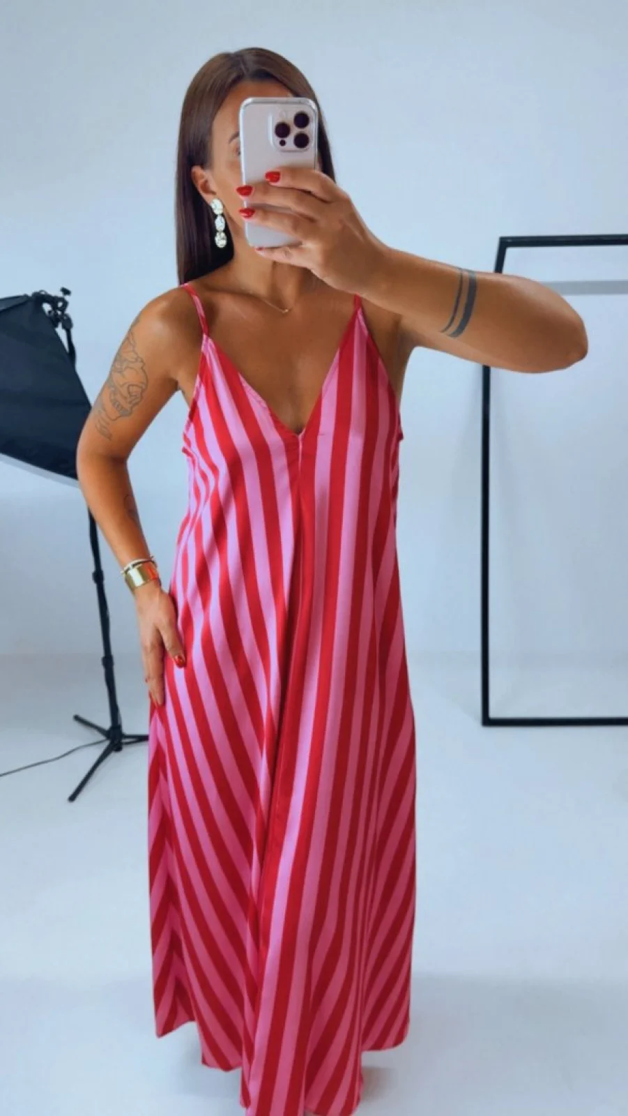 MAXI ŠATY PINK