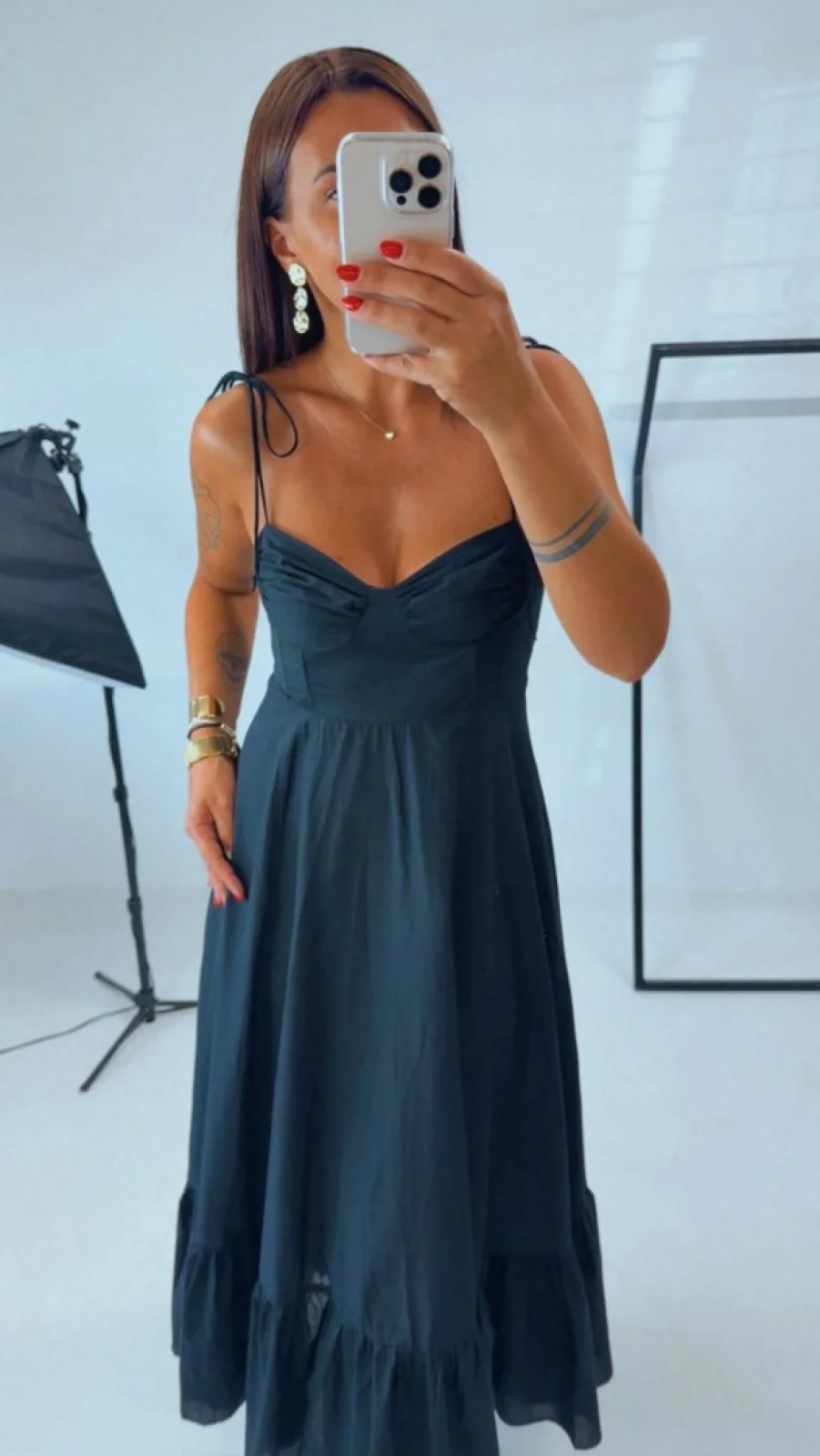ŠATY LONG BLACK VII