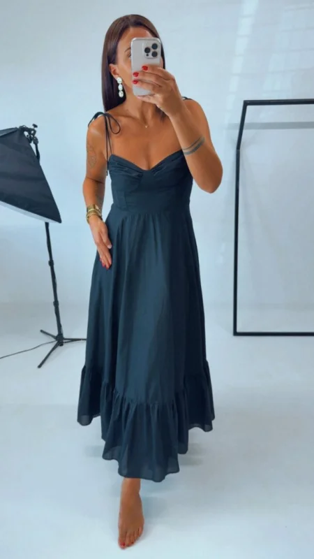 ŠATY LONG BLACK VII