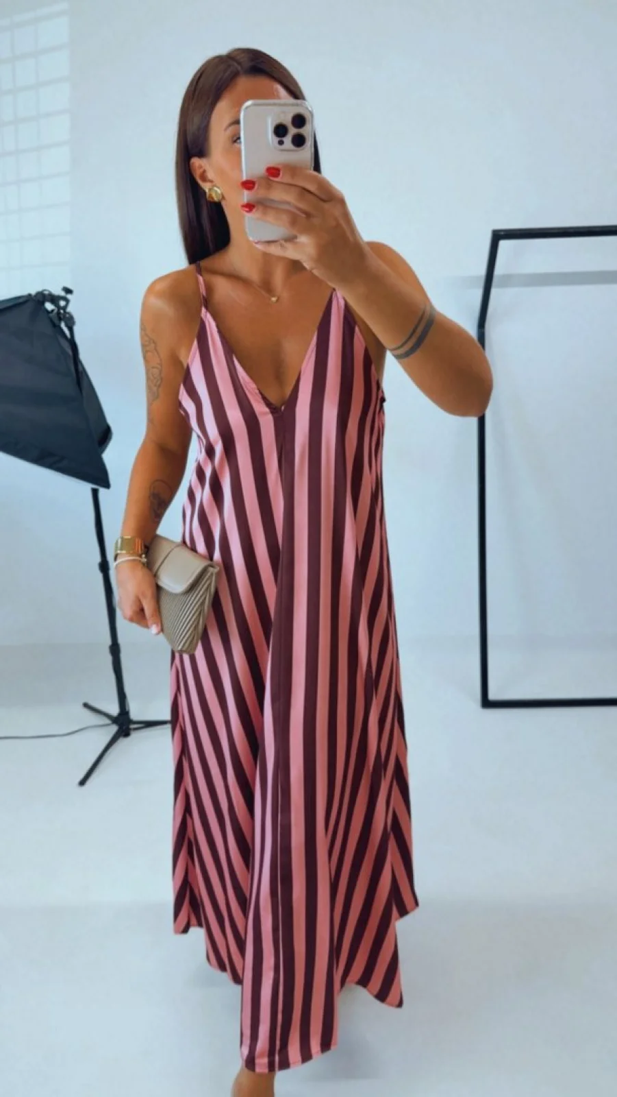 MAXI ŠATY PINK II