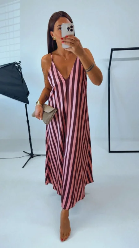 MAXI ŠATY PINK II