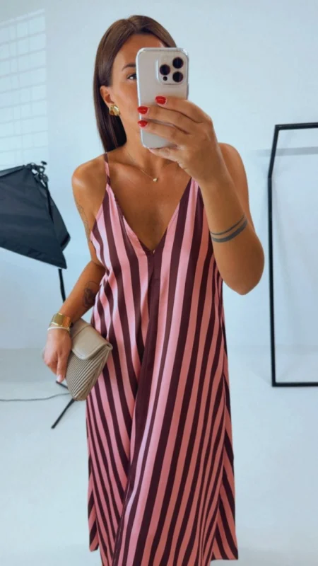 MAXI ŠATY PINK II