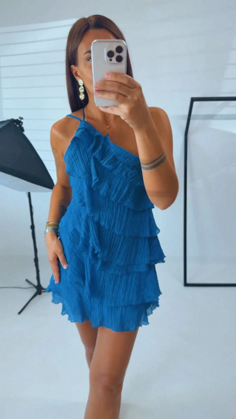 MINI ŠATY BLUE